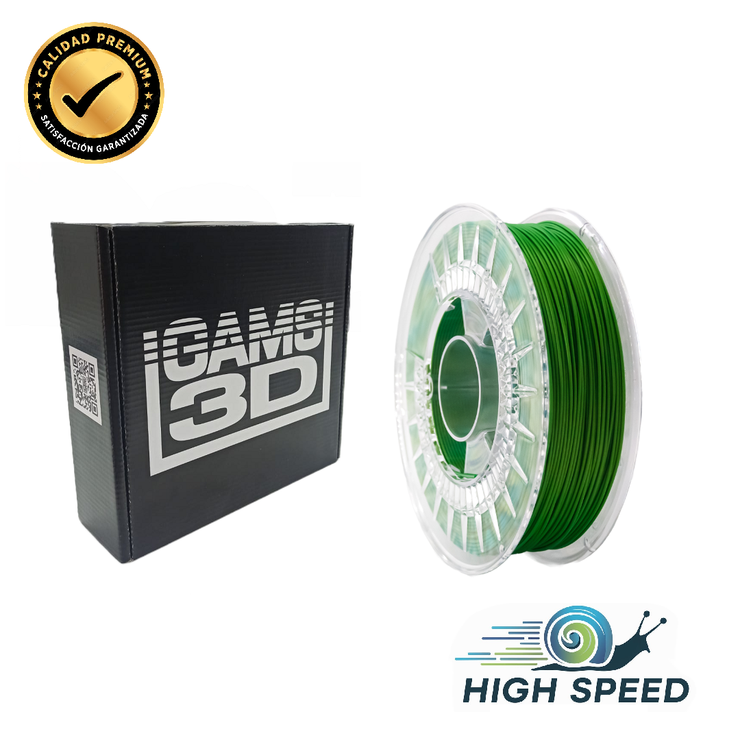 Filamento PLA GAMS3D METALICO VERDE OSCURO Filamento PLA GAMS3D METALICO VERDE OSCURO