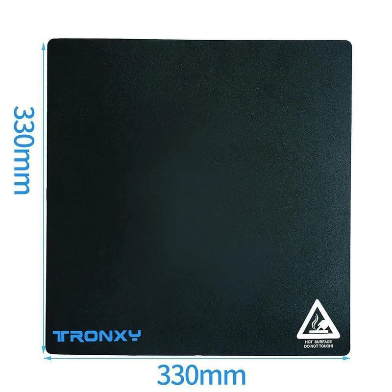 Base de aluminio con buildtak 1 Base de aluminio con buildtak 1