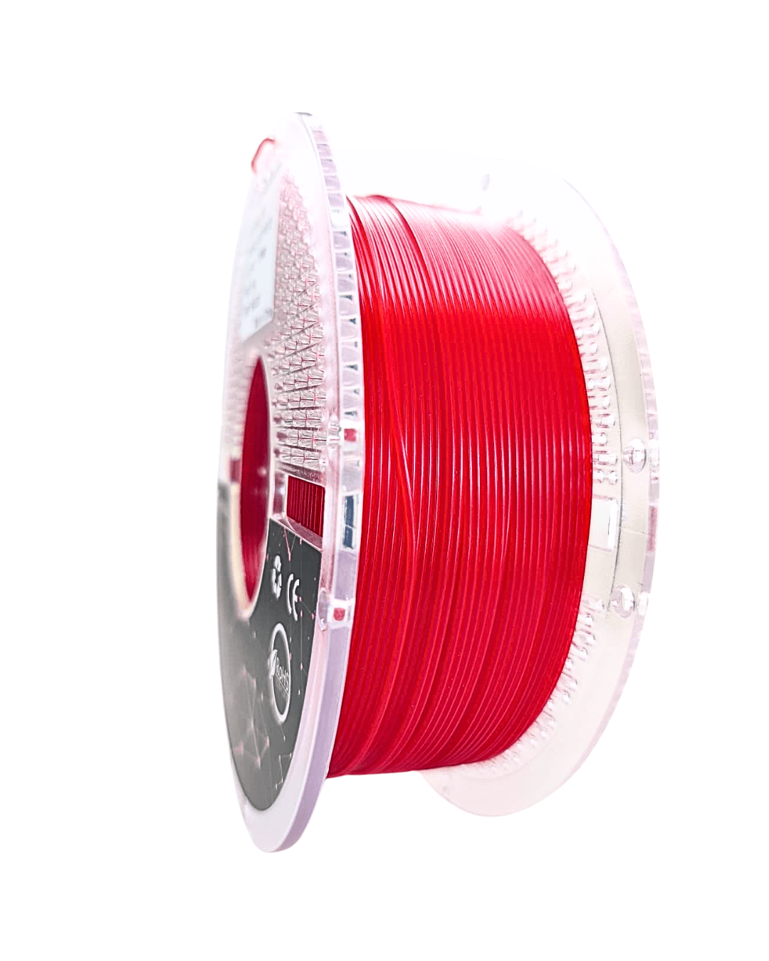 pla translucido rojo universal 3df